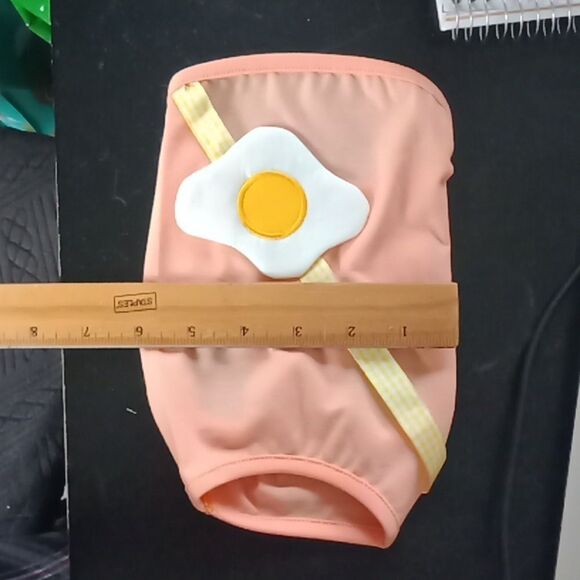 Small Dog Shirt Orange Spring w/Flower for Tiny Dog Baby - Picture 9 of 9